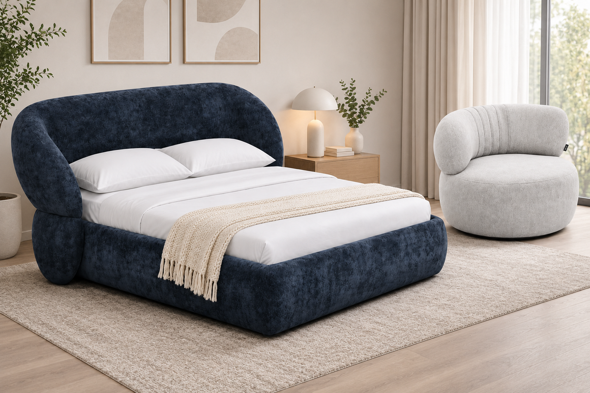 Cama Sahara Mat + Sillón Moreu Tela