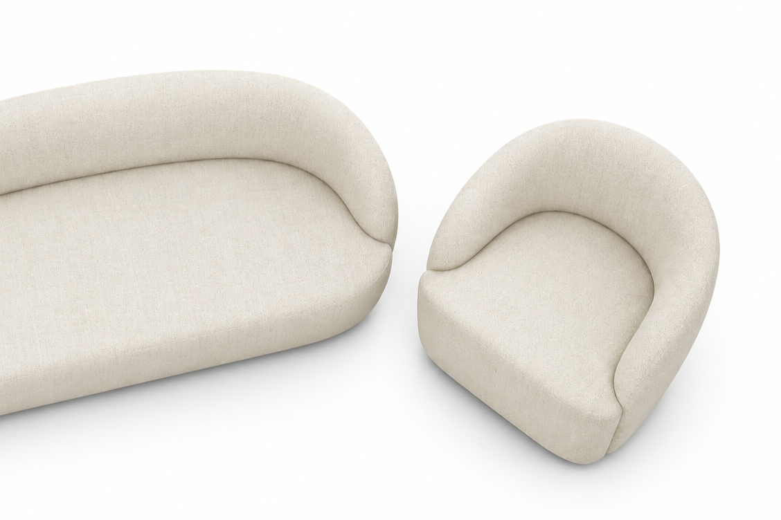 Love Seat Toulouse + Sillón París